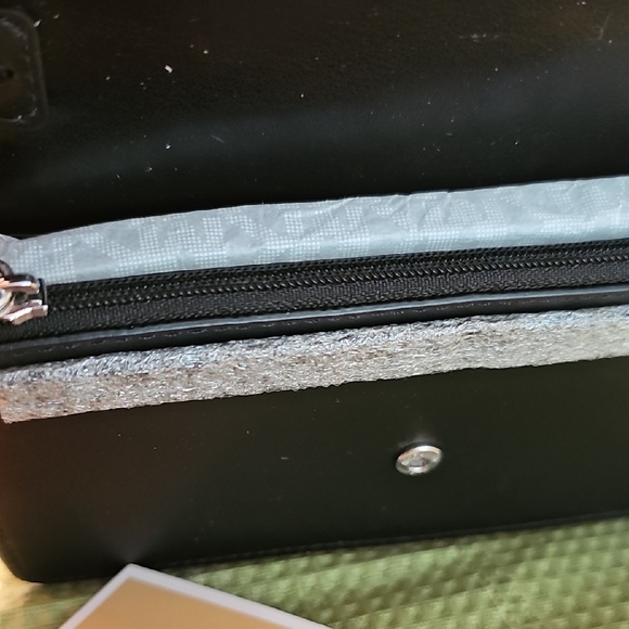 Michael Kors Black and Animal Print Crossbody Bag - Picture 6 of 7